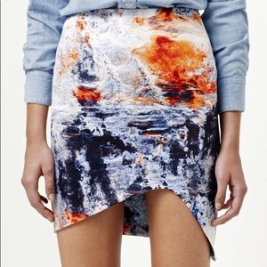 Bec & Bridge Fire & Ice Skirt Size 6